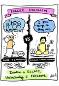Effortless Metamorphosis Through Deep Insight - doodle art by Akshat Bansal