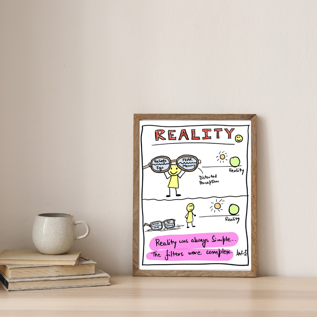 Perceiving Simple Reality Beyond Mental Complexity by Akshat Bansal