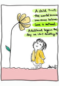 Preserving the Sacred Sanctity of Childlike Trust - doodle art by Akshat Bansal