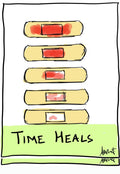 Gentle Healing and Mending Over Time - doodle art by Akshat Bansal