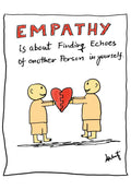 Sacred Empathy for a Fractured Heart - doodle art by Akshat Bansal