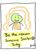 Intentionally Being the Spark for Someone's Joy - doodle art by Akshat Bansal