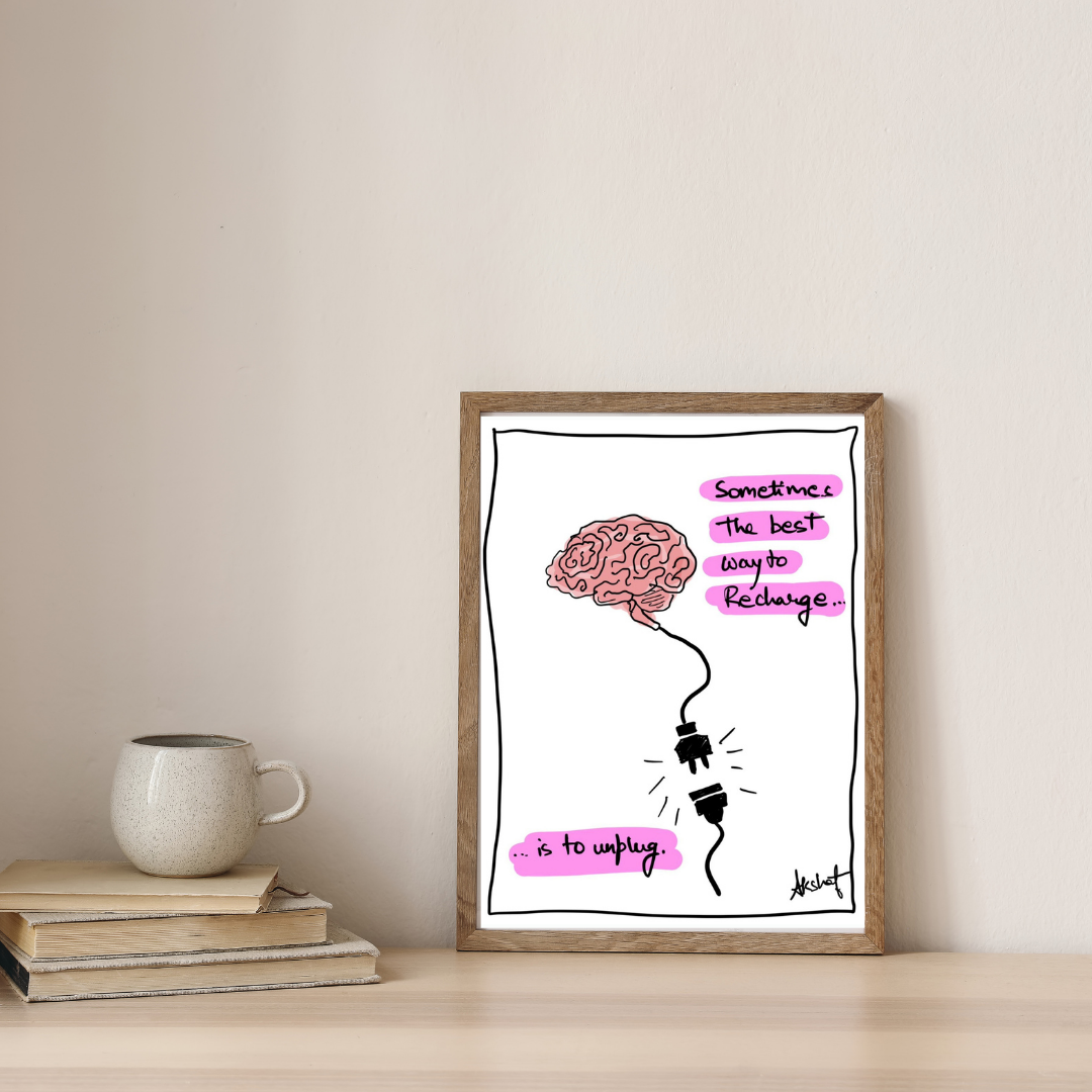 Unplugging From Digital Noise to Recharge the Soul by Akshat Bansal