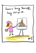 Painting Destiny With Authentic Self-Belief - doodle art by Akshat Bansal