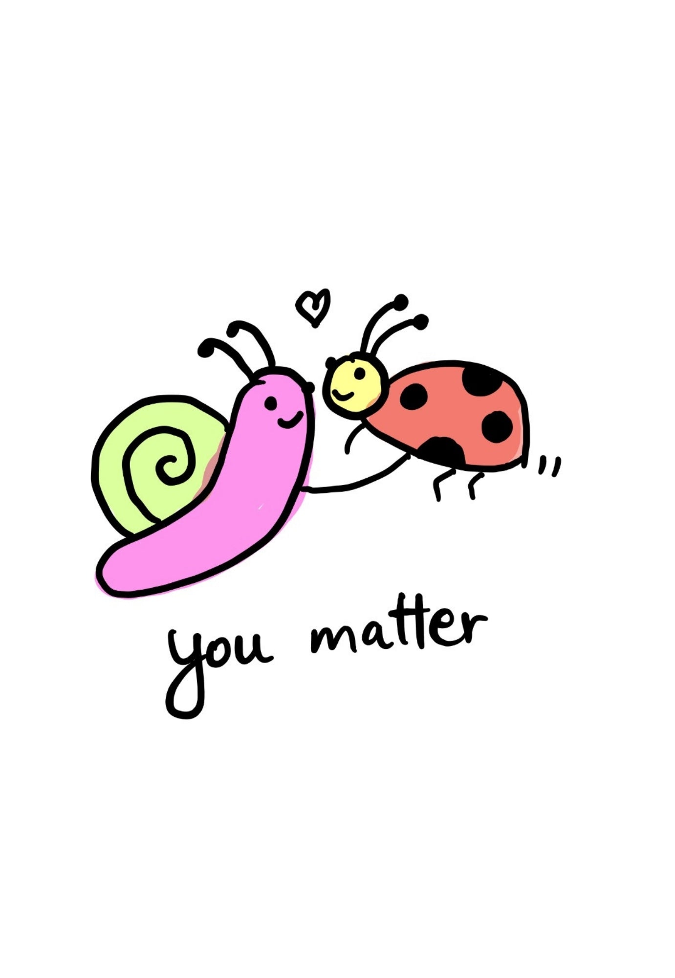 A Quiet Reassurance of Human Worth - doodle art by Akshat Bansal