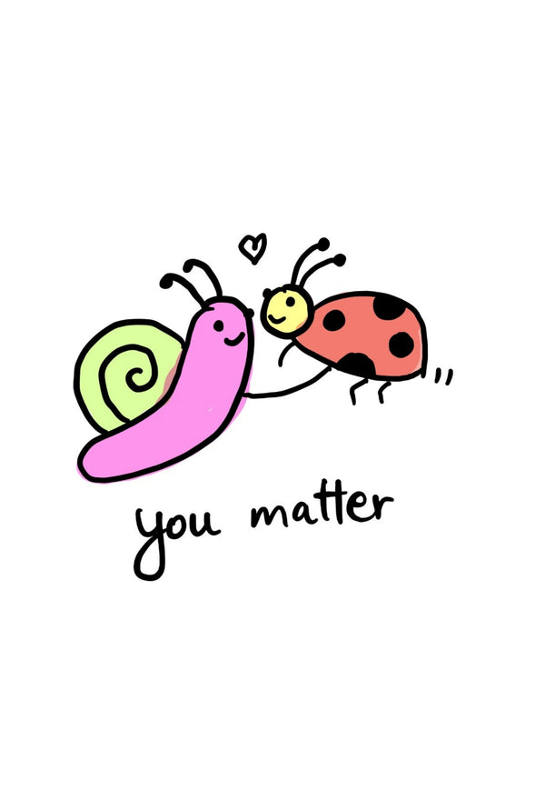 A Quiet Reassurance of Human Worth - doodle art by Akshat Bansal