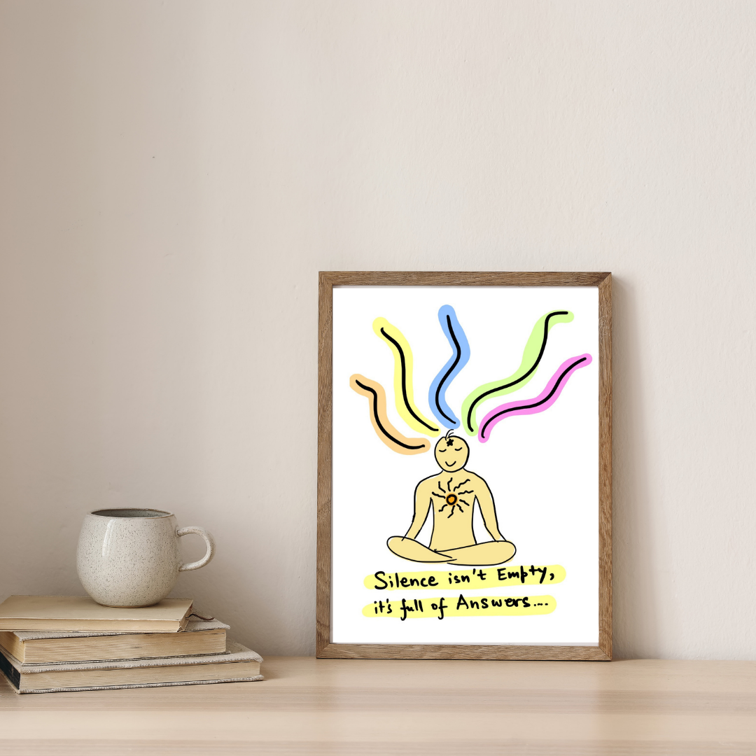 Profound Wisdom Revealed in Sacred Silence by Akshat Bansal
