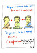 The Transformative Practice of Universal Compassion - doodle art by Akshat Bansal