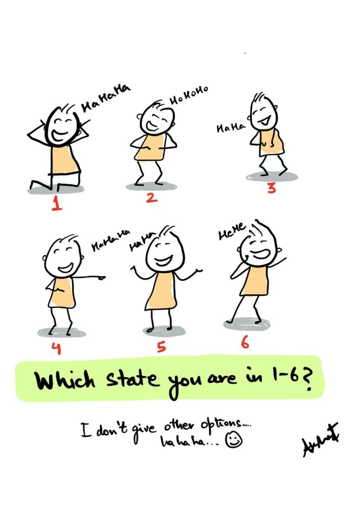 Mindful Observation of Emotional States - doodle art by Akshat Bansal