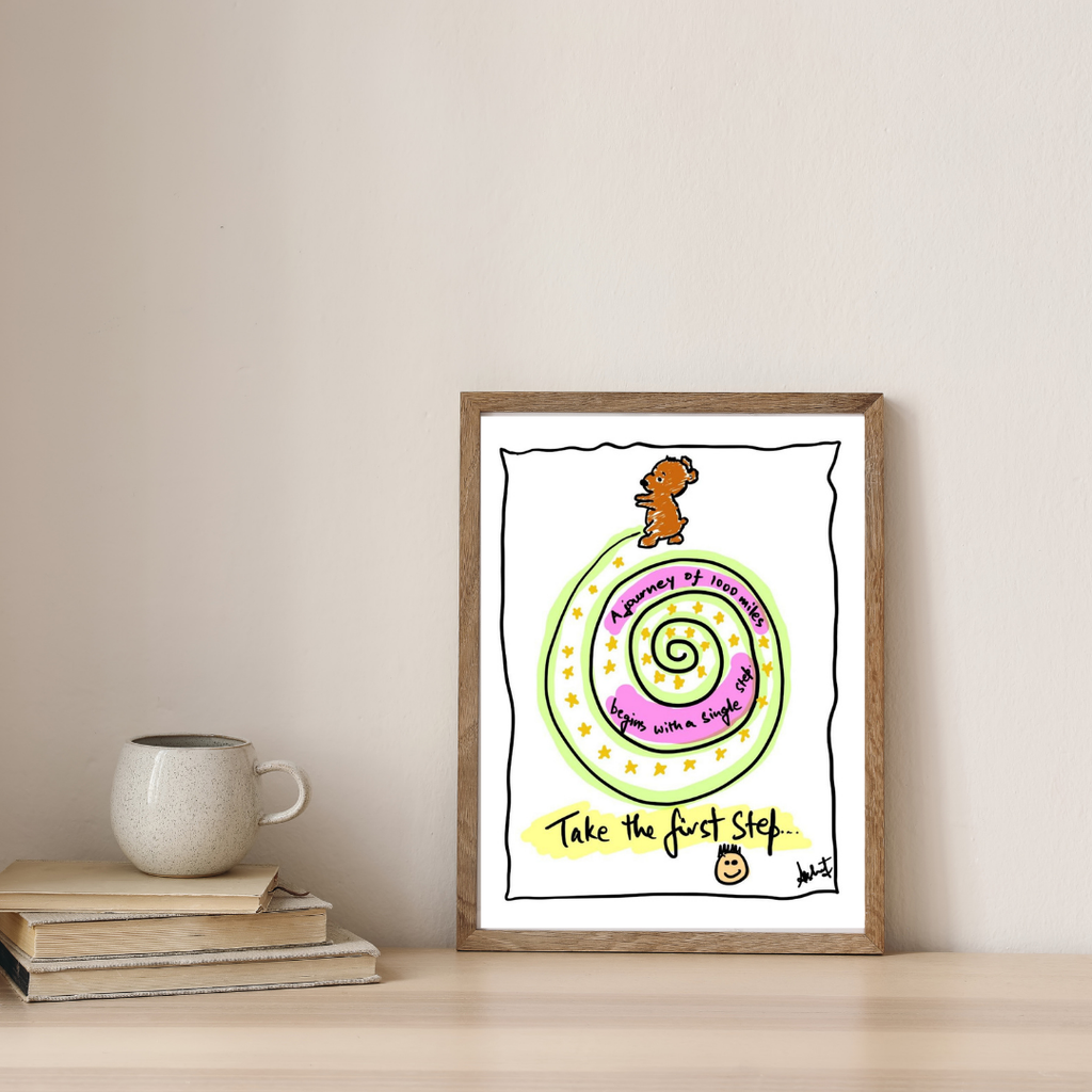 Sacred Evolution Along the Spiral Path by Akshat Bansal