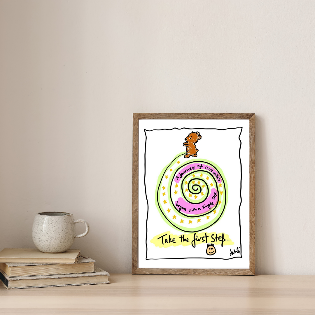 Sacred Evolution Along the Spiral Path by Akshat Bansal