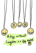 Cherishing the Medicinal Power of Laughter - doodle art by Akshat Bansal