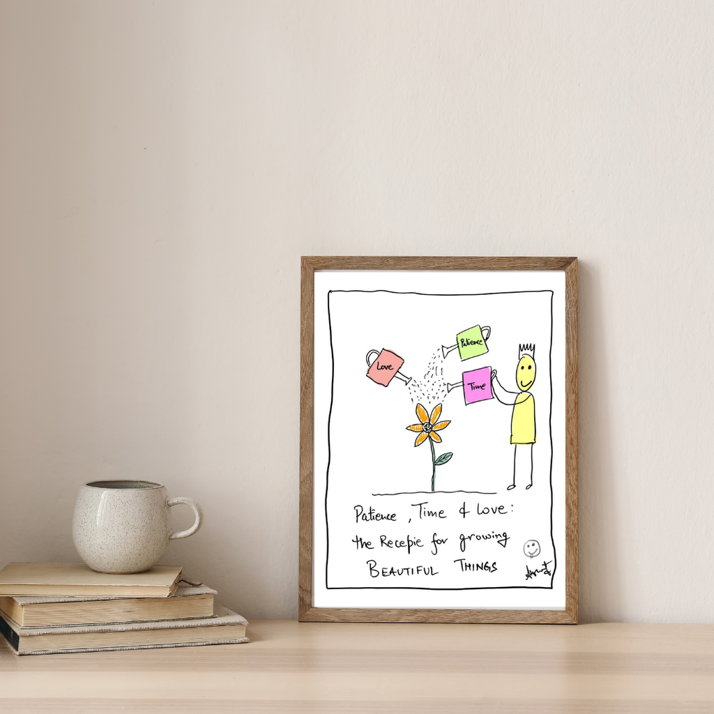 Nurturing Growth Through Patience and Love by Akshat Bansal