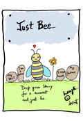 Mastering the Gentle Art of Just Being - doodle art by Akshat Bansal