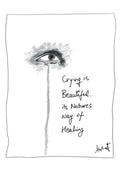 The Cleansing Healing Power of Tears - doodle art by Akshat Bansal