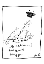 The Sacred Rhythm of Holding On and Letting Go - doodle art by Akshat Bansal