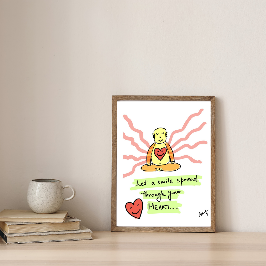 Radiating Compassionate Joy From Within by Akshat Bansal