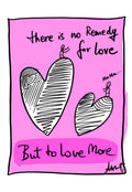 The Divine Remedy of Deepening Love - doodle art by Akshat Bansal
