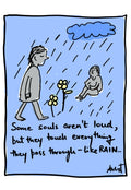 The Refreshing Presence of a Quiet Soul - doodle art by Akshat Bansal