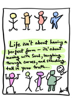Dancing in Alignment With Spiritual Essence - doodle art by Akshat Bansal