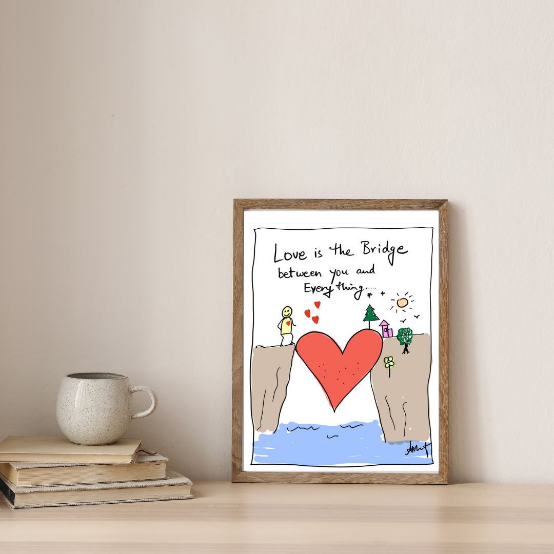Love as the Eternal Bridge Across Divides by Akshat Bansal