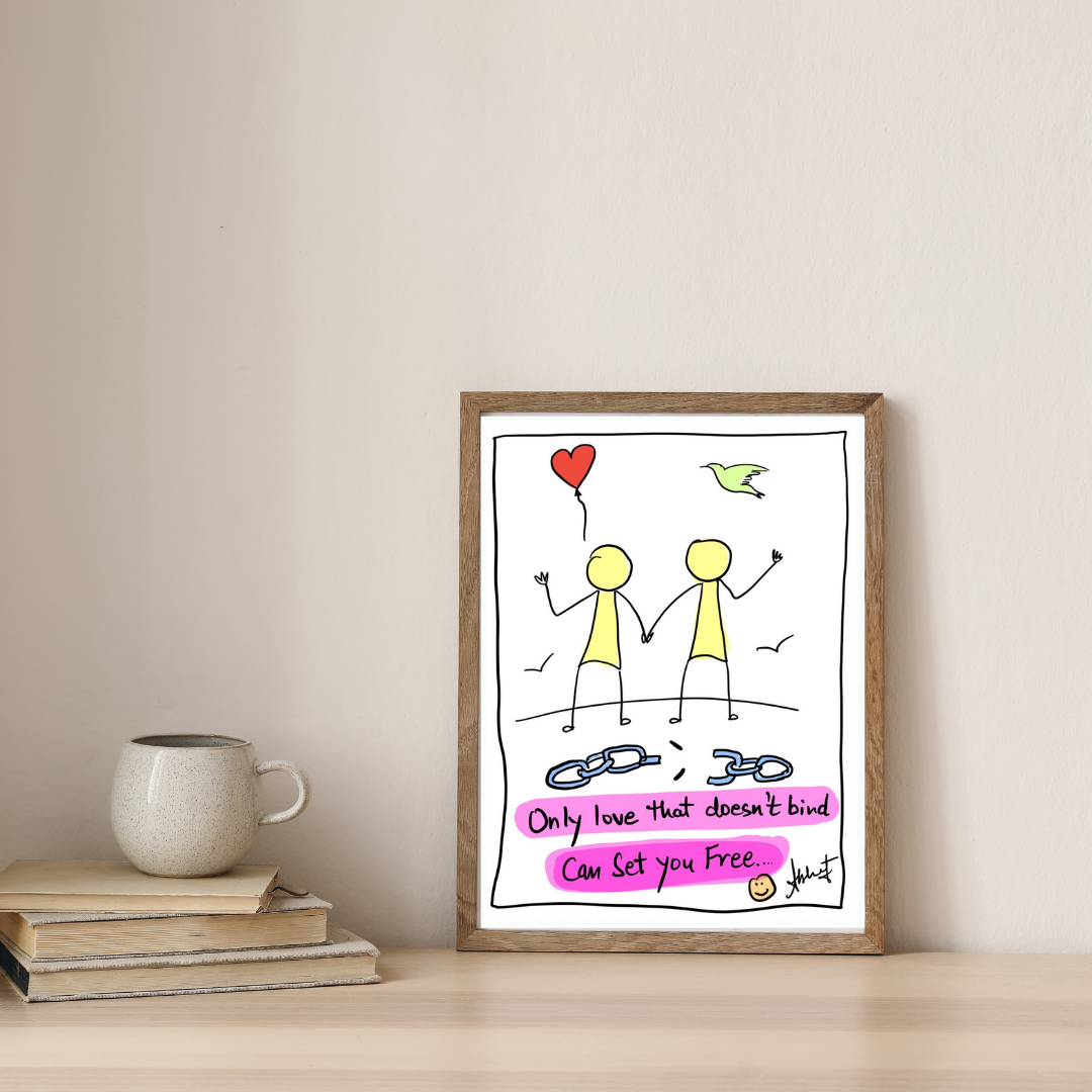 The Liberating Freedom of Genuine Love by Akshat Bansal