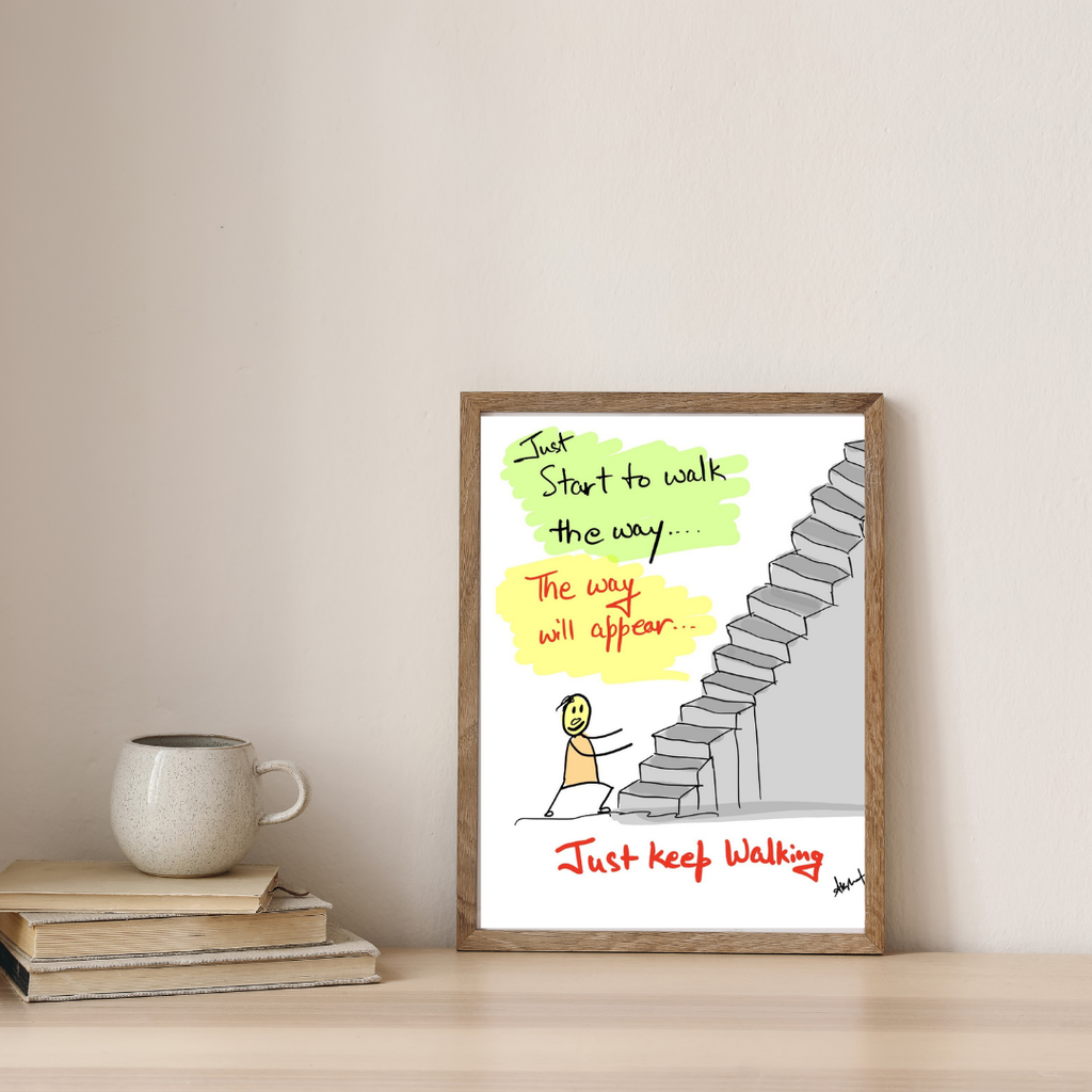 The Courage of Taking the First Step by Akshat Bansal