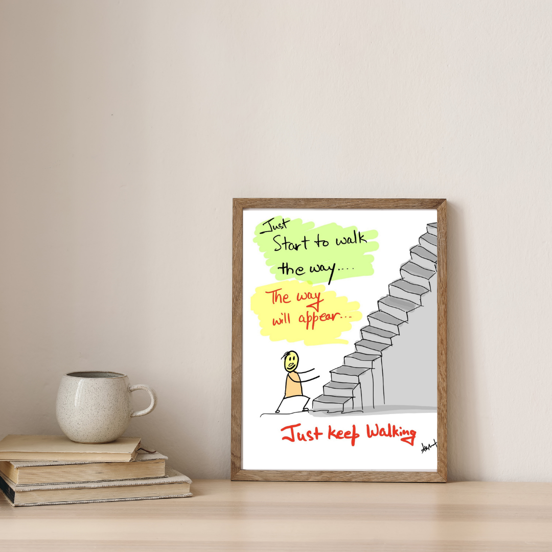 The Courage of Taking the First Step by Akshat Bansal