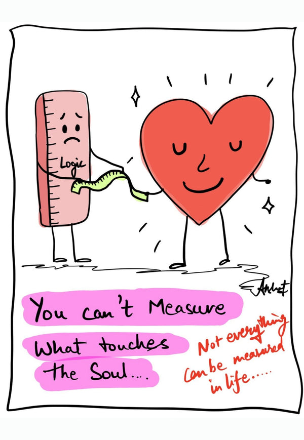 The Immeasurable Infinite Nature of the Soul - doodle art by Akshat Bansal